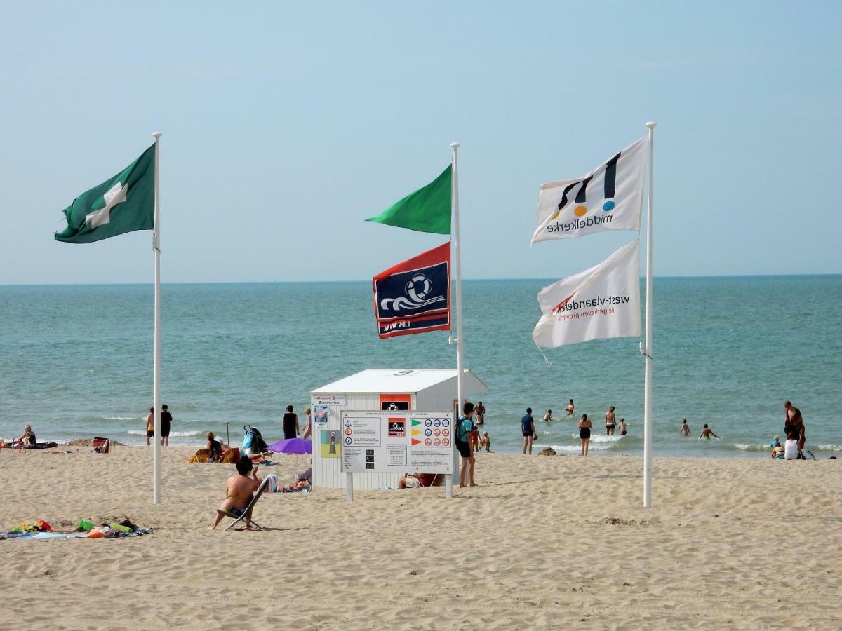 Toplocatie Middelkerke Frontal Sea View Ngoại thất bức ảnh